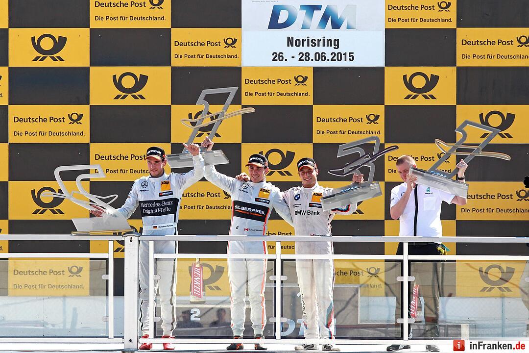 DTM Raceweekend auf dem Norisring - Robert Wickens gewinnt 6. DTM-Saisonlauf