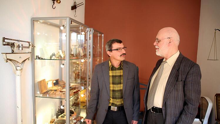 Rolf Ospel (rechts) und Michael Reubel Foto: Bettina Knauth
