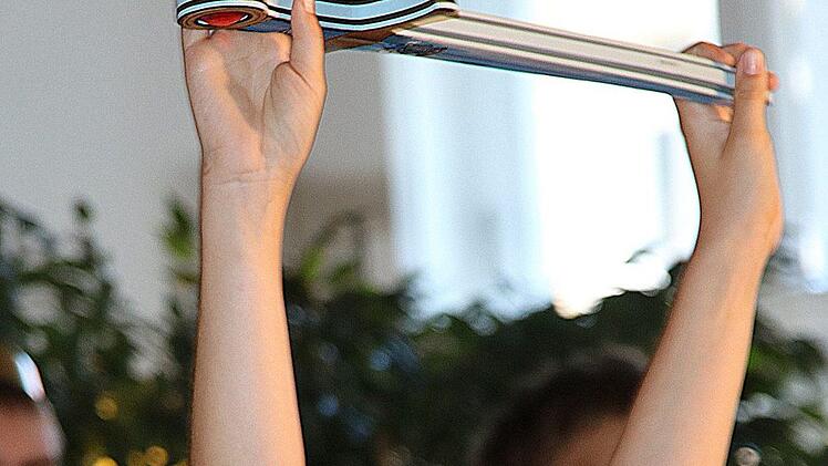 Musical-Aufführung des Kinder- und Jugendchors der Liedertafel 1881 Münnerstadt in der Alten Aula am Stenayer Platz.  Foto: Dieter Britz