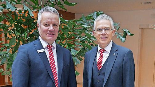 Marco Dietz (l.) und Roland Friedrich