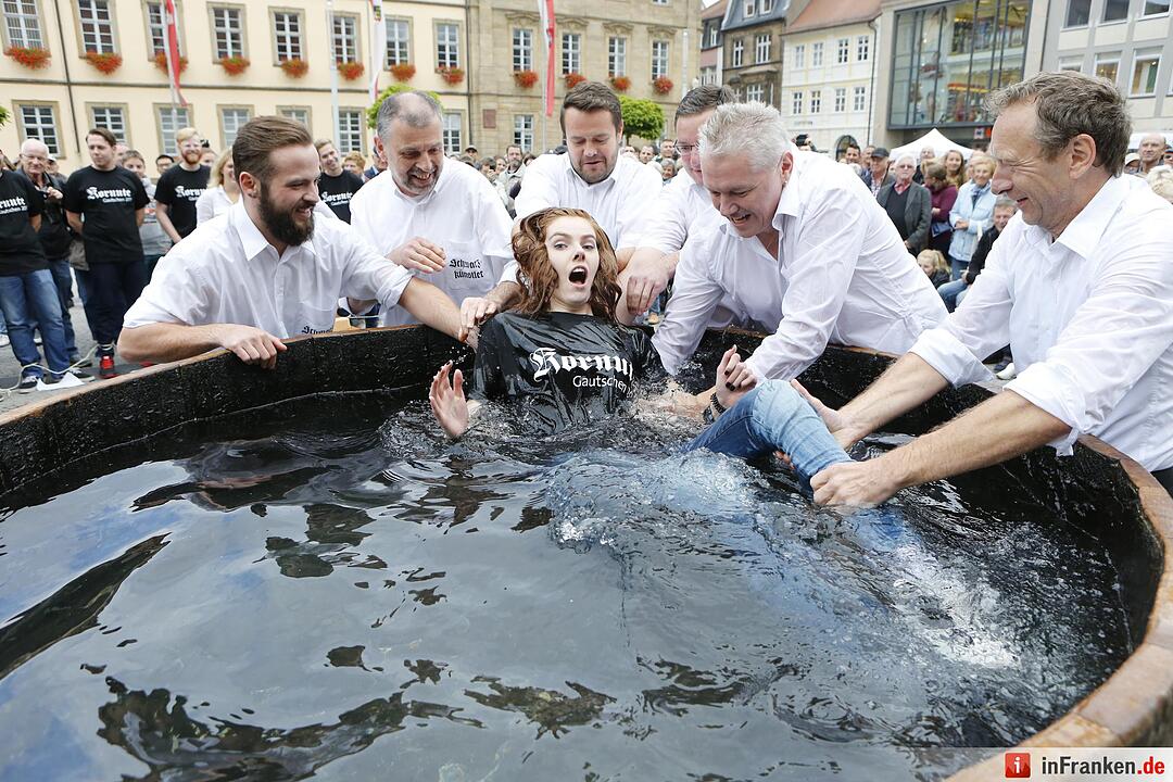 Gautschfeier 2015 der Mediengruppe Oberfranken in Bamberg