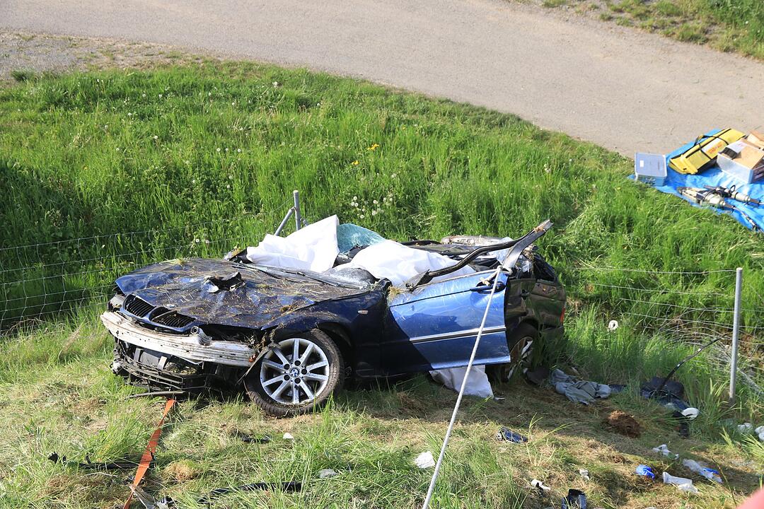Ehepaar stirbt bei Unfall auf A71