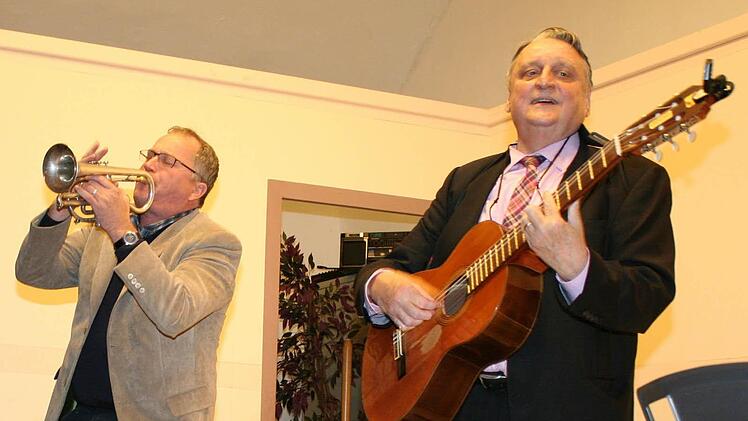 Martin Oberle und Eberhard Irlinger. Foto: Evi Seeger
