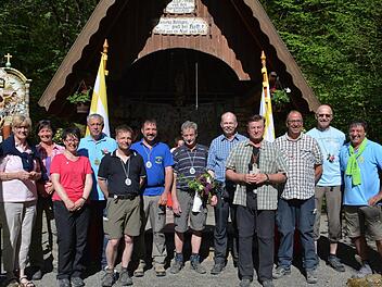 Die Pilgergruppe  Foto: Hanns Friedrich