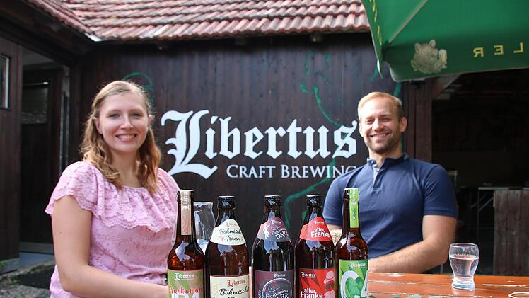 Bitteres "Indian Pale Ale", der "Böhmische Traum", das dunkle "Frankonian Dark", das traditionelle "Alter Franke" und das fruchtige "C4".