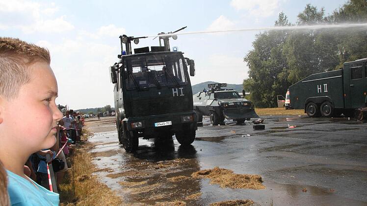 Doch der Druck von 12 Bar ist nicht ohne.