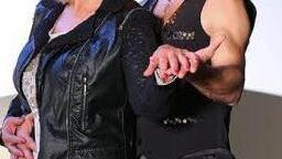 Marius Iepure und Cindy Berger bei den Proben zu "Let's dance". Foto: RTL