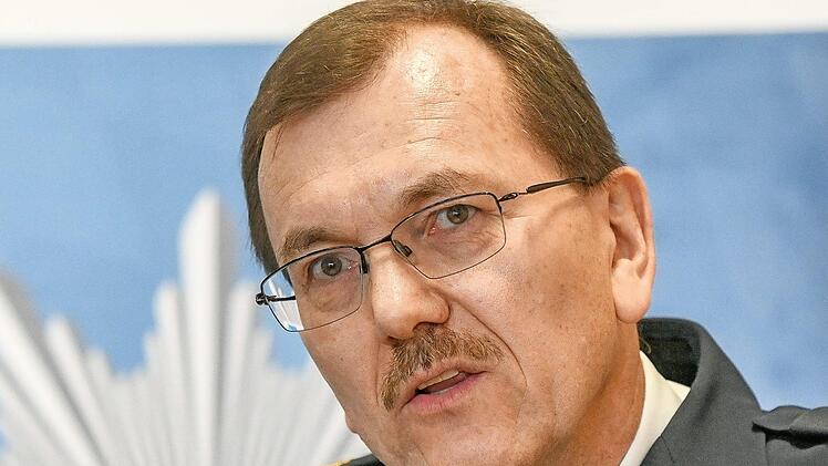 Der unterfränkische Polizeipräsident Gerhard Kallert.  Foto: Thomas Obermeier