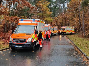 Erlangen: Brand im Klinikum am Europakanal - Großalarm für Rettungsdienst