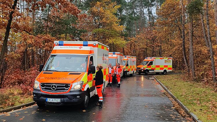 Erlangen: Brand im Klinikum am Europakanal - Großalarm für Rettungsdienst