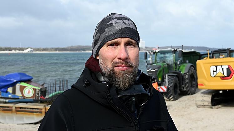 Wal an der Ostseek&uuml;ste gestrandet