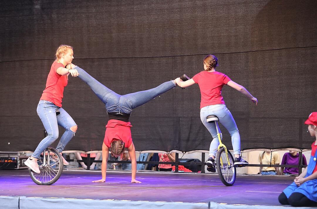 Einrücke vom Artistik-Festival ZirkArt in Forchheim