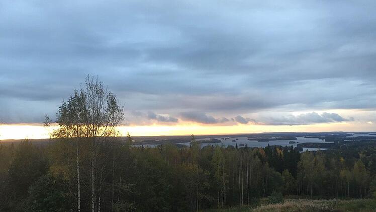 Ausblick vom Neulamäki-Tower in der Nähe des Studentenwohnheims Foto: Juliana Schmidt