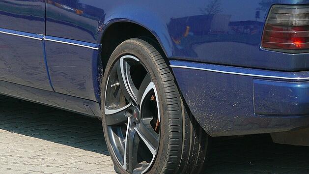 Der platte Reifen kommt eher selten vor.