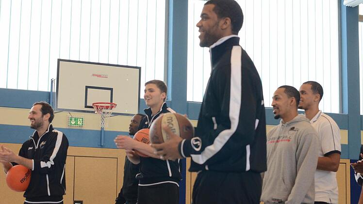 Showteil der Würzburger Profis.