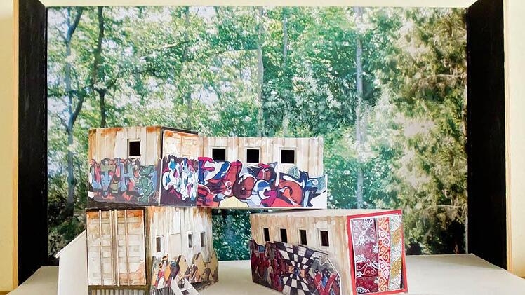 Modell des Bühnenbilds von Frieder Klein. Foto: Jochen Berger