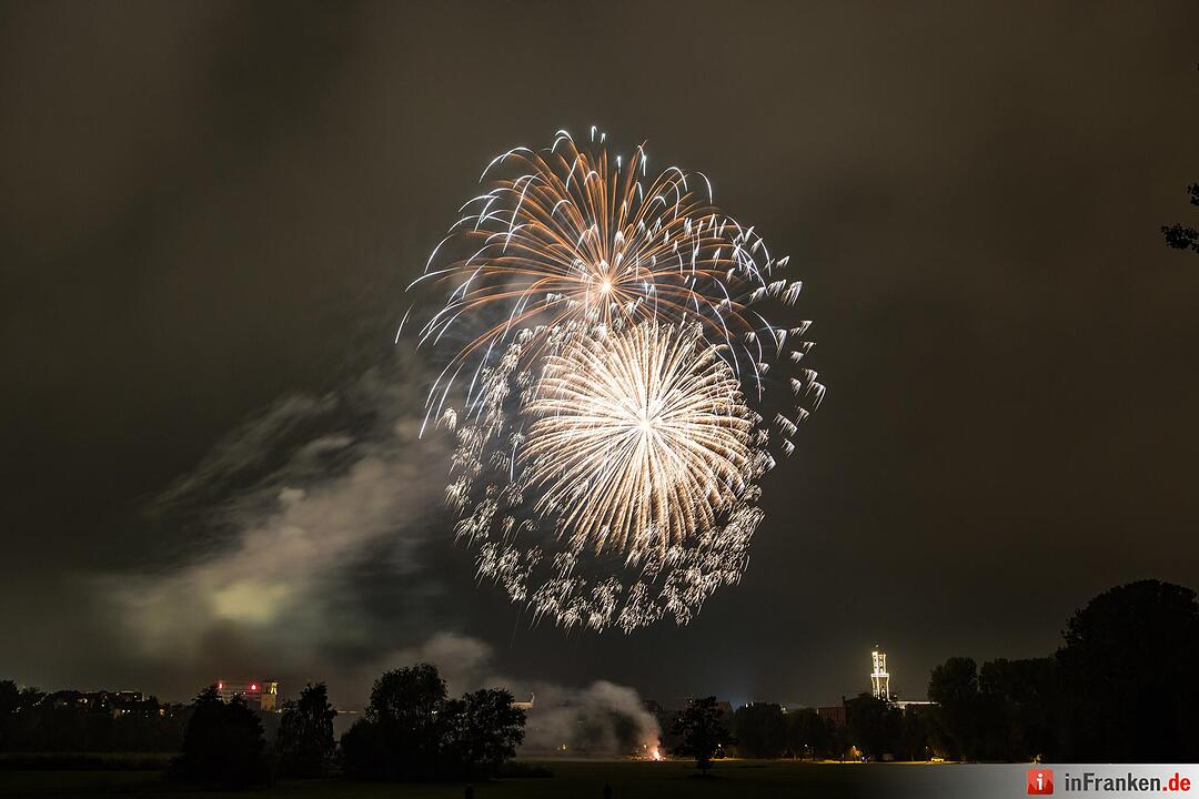 Abschlussfeuerwerk Michaelis Kirchweih 2015