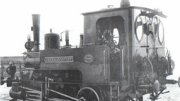 Die erste Lok f&uuml;r die Strecke in die Fr&auml;nkishe Schweiz war die 1891 von Krauss in M&uuml;nchen gebaute "Ebermannstadt". Foto: Sammlung G&uuml;nther Klebes