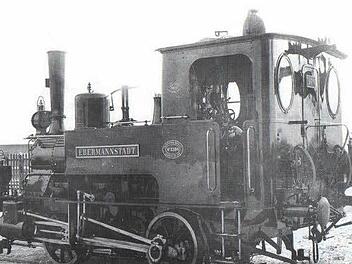 Die erste Lok für die Strecke in die Fränkishe Schweiz war die 1891 von Krauss in München gebaute "Ebermannstadt". Foto: Sammlung Günther Klebes