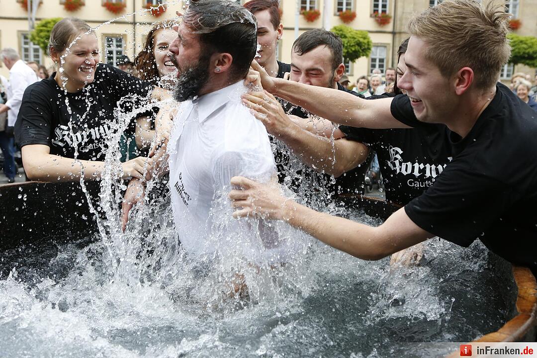 Gautschfeier 2015 der Mediengruppe Oberfranken in Bamberg