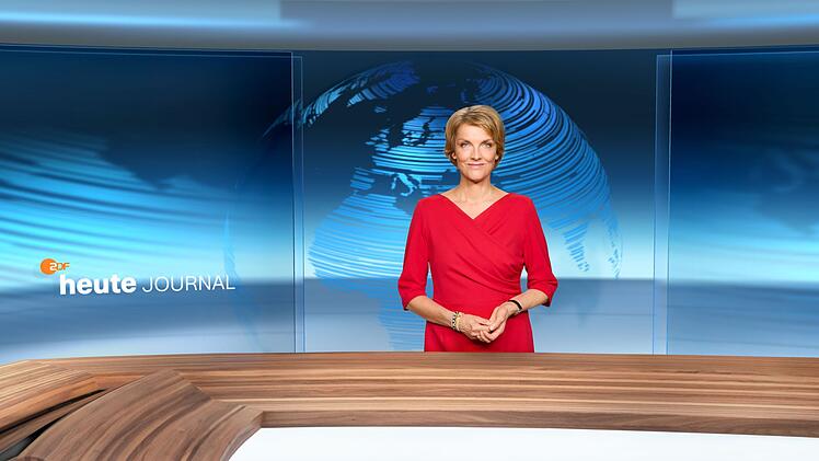 Marietta Slomka feiert im "heute journal" bald 25. Dienst-Jubil&auml;um.