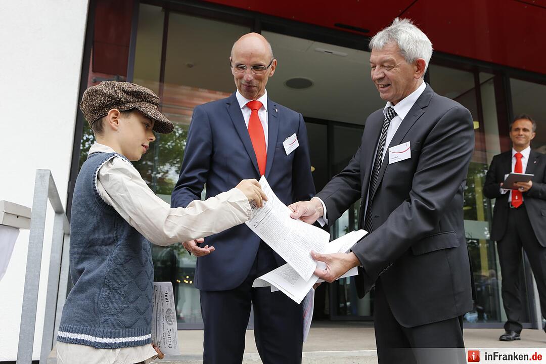 Das neue Druckzentrum der Mediengruppe Oberfranken wurde eröffnet