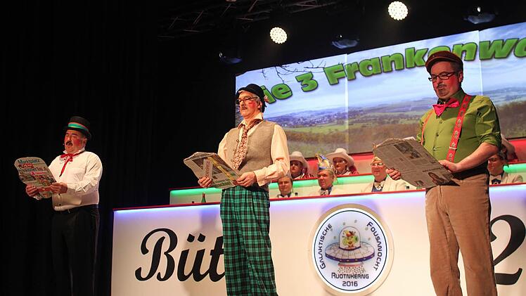 Die drei Frankenwälder  Foto: Veronika Schadeck