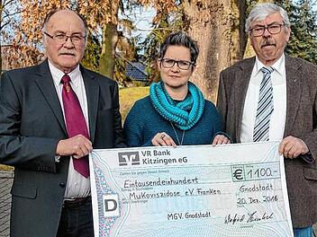 Spende f&uuml;r Mukoviszidose-Verein
