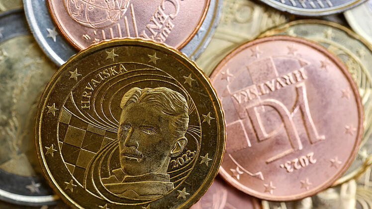 Neue Münzen ab 1. Januar 2023: Einführung des Euro in Kroatien