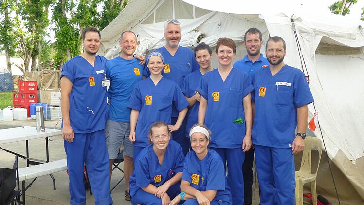 Sebastian Wetzels Einsatz auf den Philippinen.