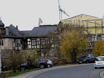 Das Ebelsbacher Schloss in der Ortsmitte  Günther Geiling