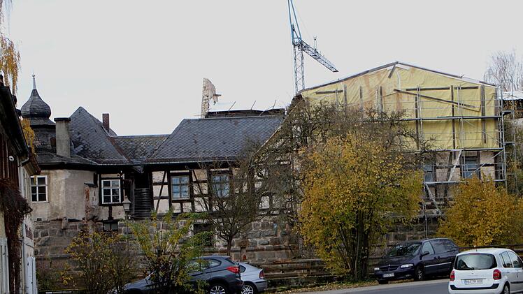 Das Ebelsbacher Schloss in der Ortsmitte  Günther Geiling