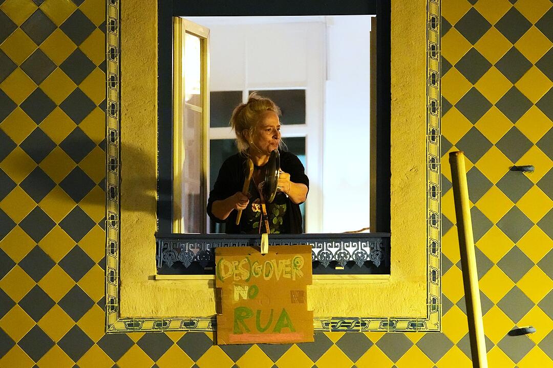 Protest gegen die Wohnungspolitik in Portugal