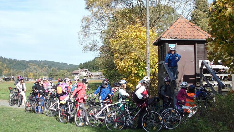 Alle Besichtigungstouren des Schullandheimaufenthalts von Heike Schnödt und ihrer Klasse fanden mit dem Rad statt.