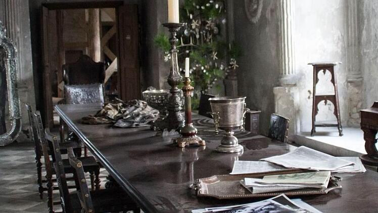 An 43 Tagen wurde im Thurnauer Schloss gedreht. Vor allem die Kemenate diente als Filmkulisse. Foto: Wilhelm Moser