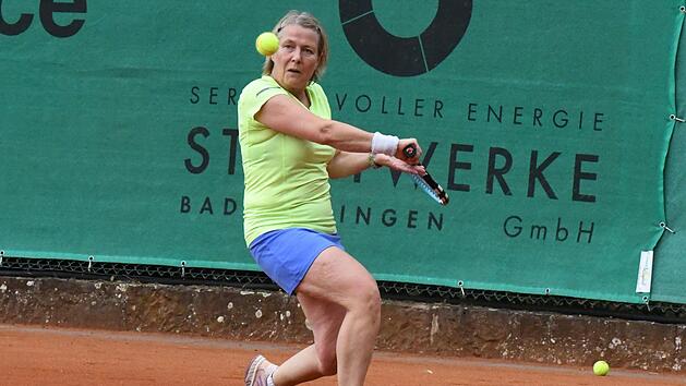 Renate Molzberger spielt schon lange für den TC Rot-Weiß. So starke Konkurrenz hatte sie noch nie.  Foto: Hopf