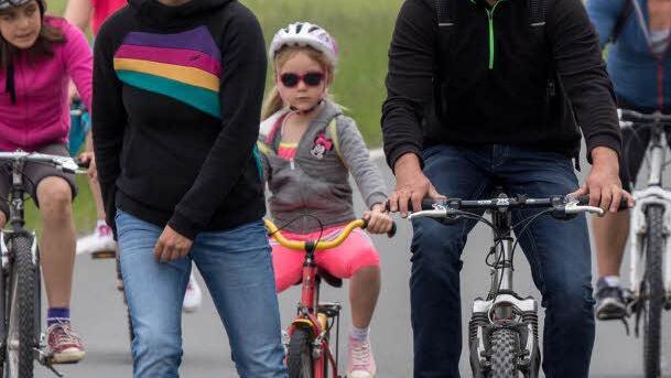 Ein Radlspaß für die komplette Familie war's.