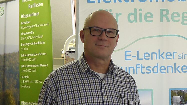 Frank Berlips von der Energievision Frankenwald.Foto: Rebecca Vogt