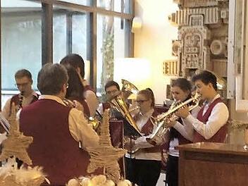 Auch für die passende musikalische Untermalung war bei der Stuben-Weihnacht im Regena gesorgt. Foto: Brigitta Kempe-Wolf