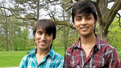 Fared und Maiwand, zwei der Spieler.