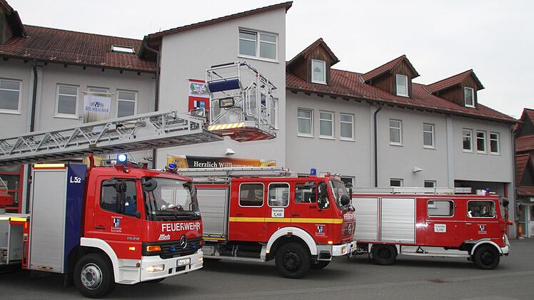 Im Jahr 1996 ist die Feuerwehr Kulmbach von der Buchbindergasse in ihre neue Zentrale in der E.-C.-Baumann-Straße (unser Bild) umgezogen. Foto: Andreas Schmitt