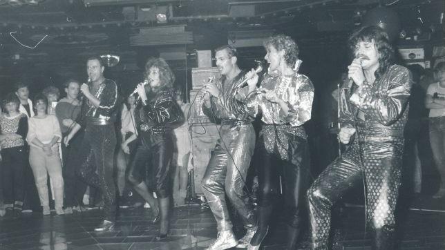 Dschinghis Khan war da: Im November 1983 tritt die Gruppe im Broadway auf. Foto: Archiv Bayerische Rundschau