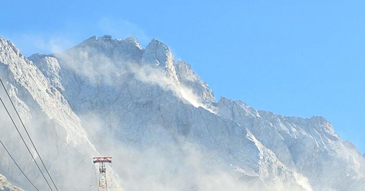 Chance find on the Zugspitze: Mountain rescue team finds bones