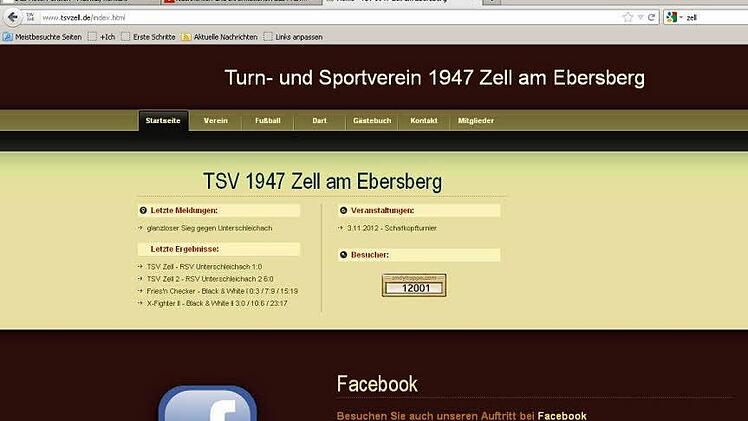 Auf der Seite des TSV 1947 Zell sind die aktuellen Termine nachzulesen.