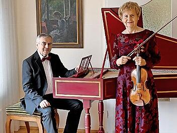 Eva Sohni-Wengoborski und Georg Schäffner konzertieren am 1. April im Bezirksklinikum Obermain.