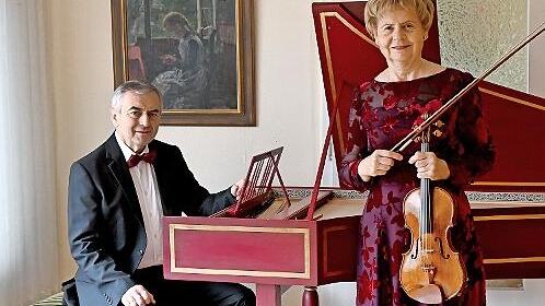 Eva Sohni-Wengoborski und Georg Schäffner konzertieren am 1. April im Bezirksklinikum Obermain.