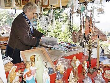 Seit ihrer Kindheit ist Silvya Mathes mit dem Geschäft auf dem Kreuzberg verbunden. Das Aufhören fällt nicht leicht.  Foto: Marion Eckert
