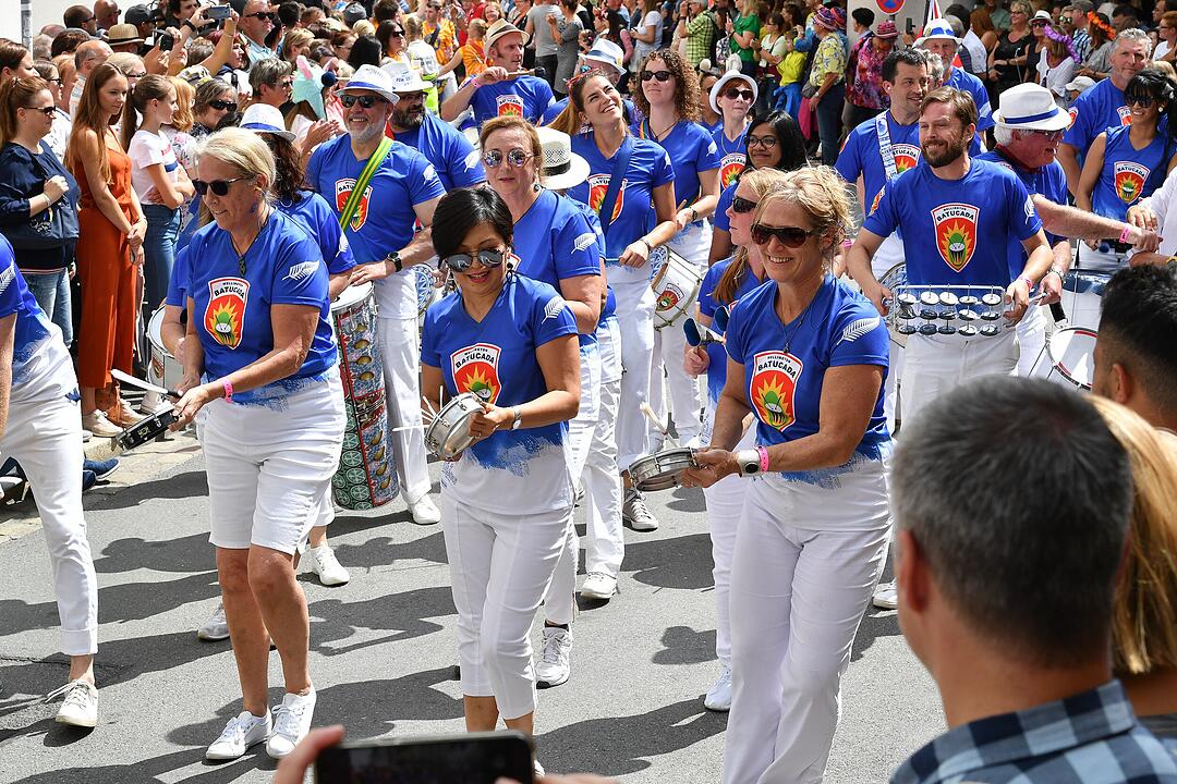 Umzug beim Samba-Festival in Coburg