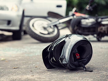 Motorrad, Motorrad-Unfall, Unfall, Biker