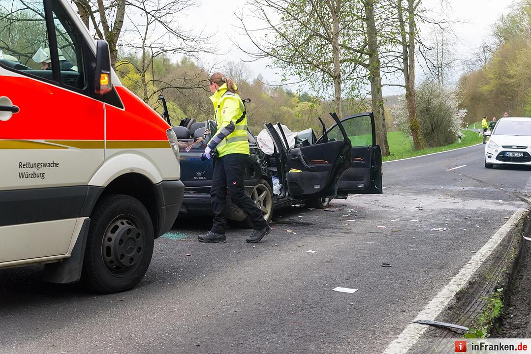 Frontale Kollision in Reichenberg